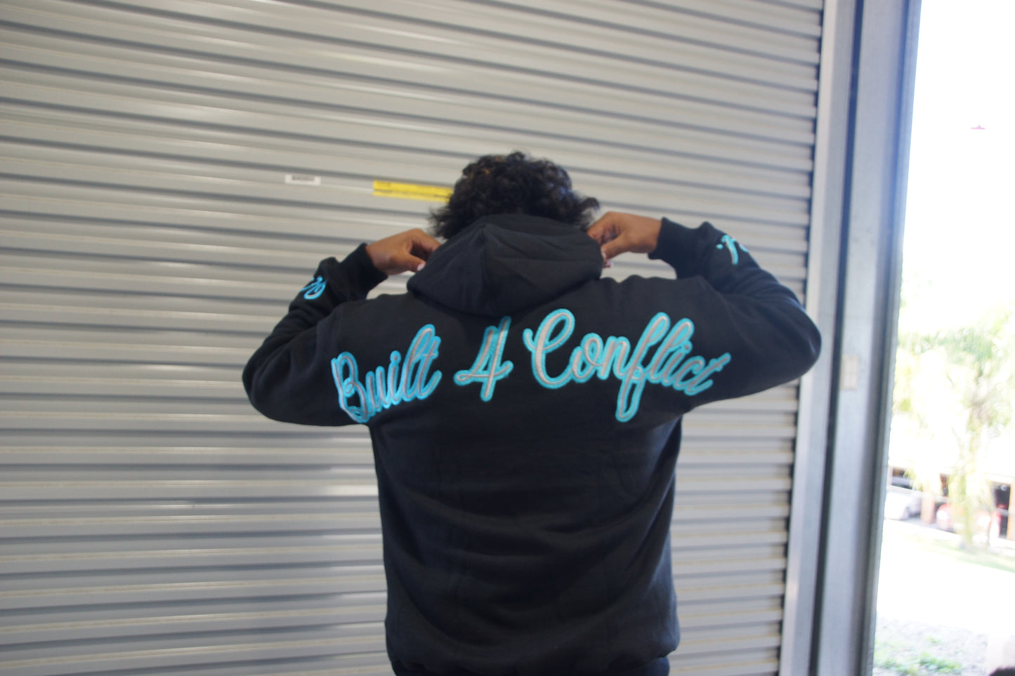 Blue/Black Jumper