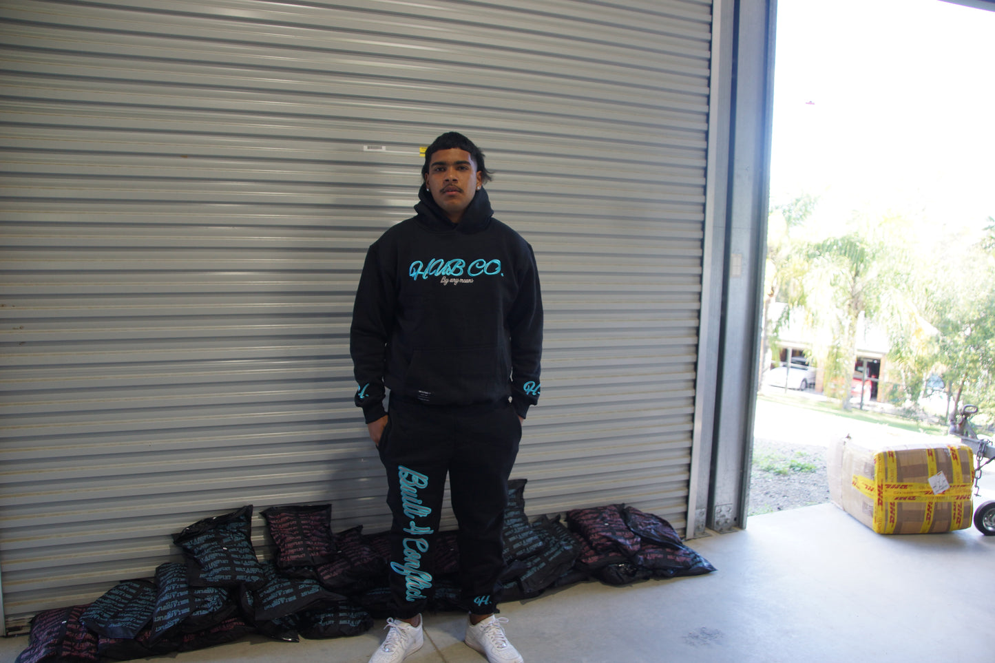 Blue/Black Jumper