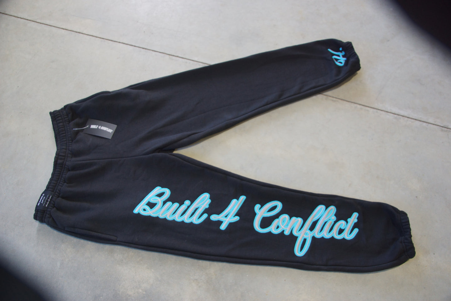 Blue/Black Trackies