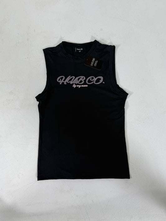 Black Gym Singlet