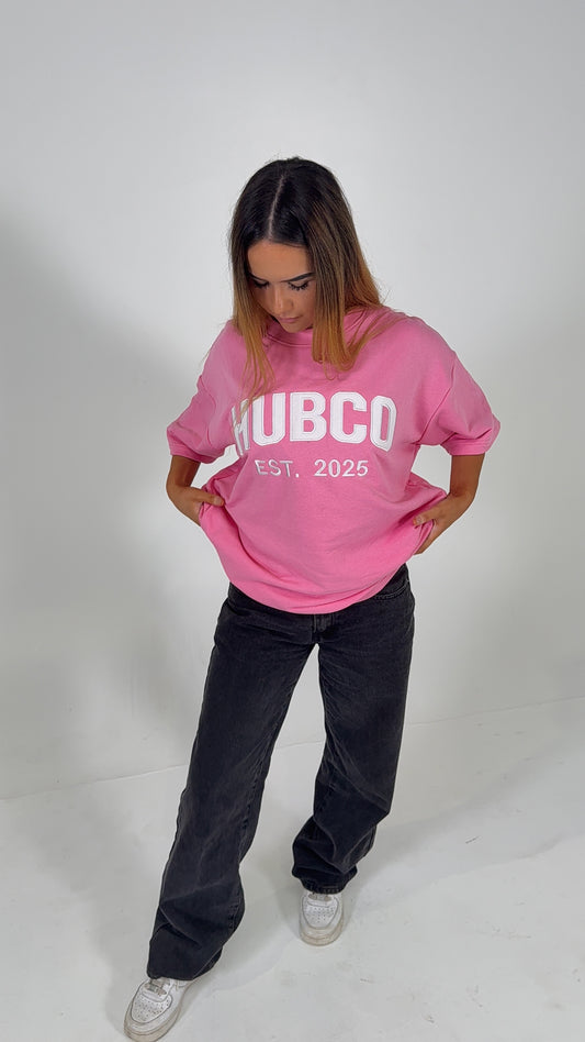 Pink Oversized TEE